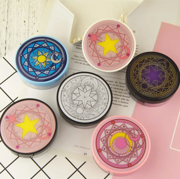 Fashion Girls Magic Circle Anime Sakura Cute Contact Lens Case With Mirror, Beige/pink/blue/purple
Fashion Girls Magic Circle Anime Sakura Cute Contact Lens Case With Mirror, Beige/pink/blue/purple
