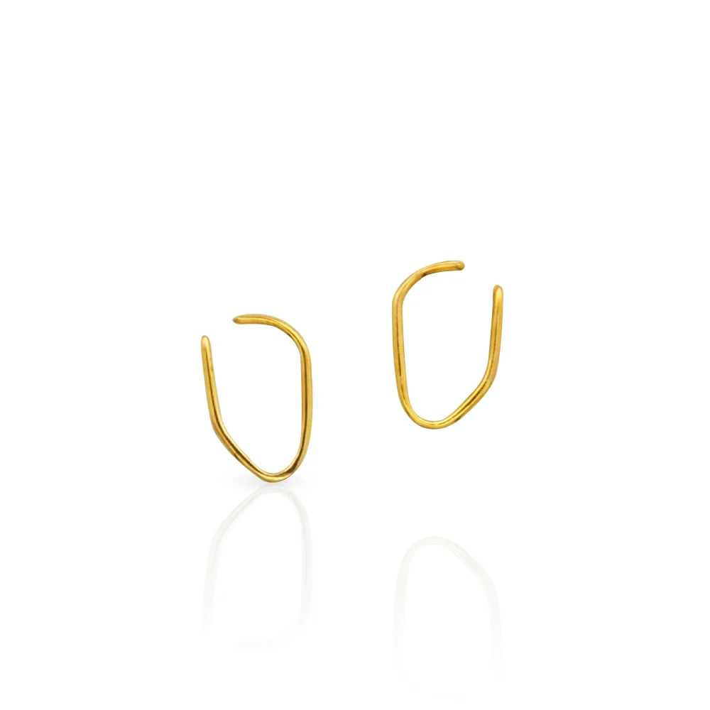 Chris April In Stock Unique Gold Plated sterling silver Ear Cuff Earrings, Silver/gold
Chris April In Stock Unique Gold Plated sterling silver Ear Cuff Earrings, Silver/gold