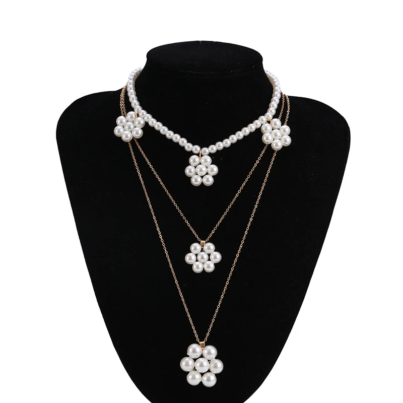 Versatile handmade geometric tassel long Beaded Necklace imitation pearl flower necklace
Versatile handmade geometric tassel long Beaded Necklace imitation pearl flower necklace
