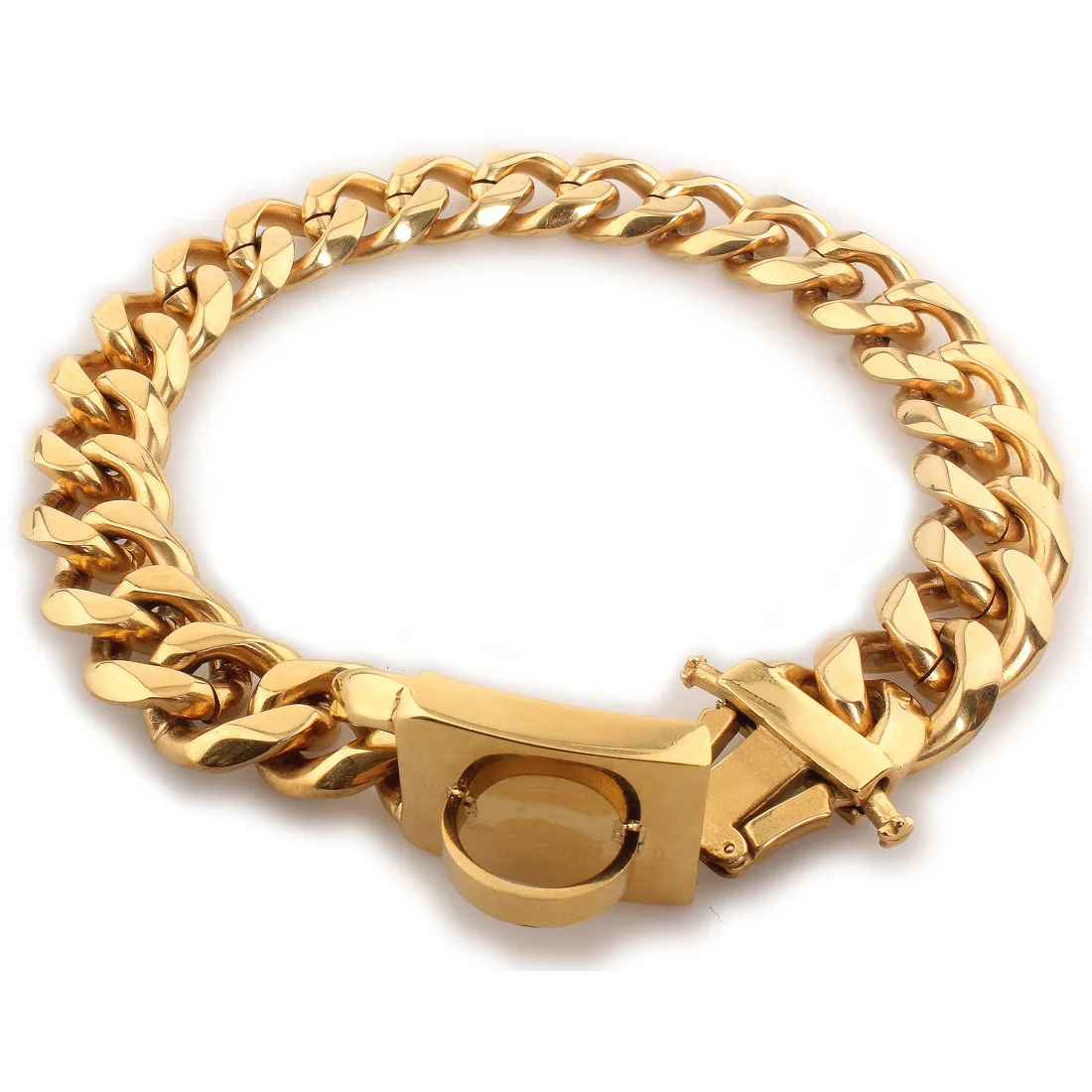 2021 Hot Sale Gold Chain Dog Collar Heavy Duty Stainless Steel Cuban Link Dog Collar Chain
2021 Hot Sale Gold Chain Dog Collar Heavy Duty Stainless Steel Cuban Link Dog Collar Chain