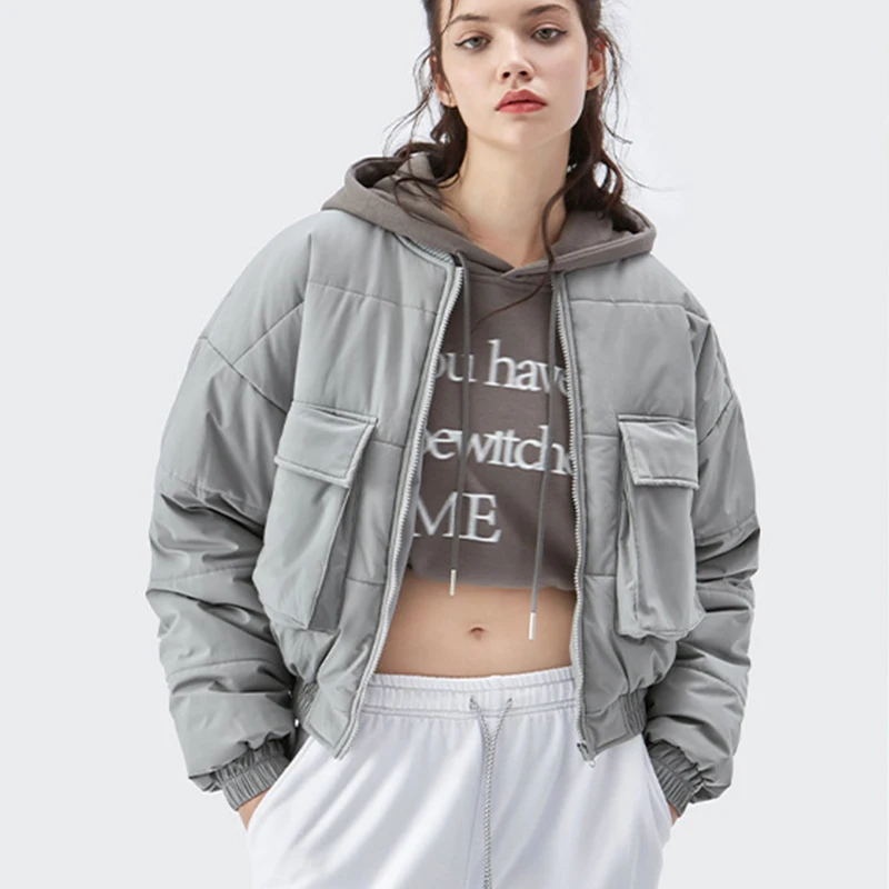 New Arrival 2021 Fashion Casual Thin Cotton Jacket Winter Solid Color Long Sleeve Custom Logo Coats Women's Short Padded Jacket
New Arrival 2021 Fashion Casual Thin Cotton Jacket Winter Solid Color Long Sleeve Custom Logo Coats Women's Short Padded Jacket