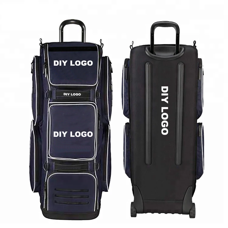 Multi Functions Kit Sports Large Gear Baseball Trolley Duffle Wheeled Cricket Travel Bag With Wheels
Multi Functions Kit Sports Large Gear Baseball Trolley Duffle Wheeled Cricket Travel Bag With Wheels