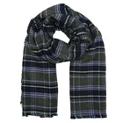 Big size checked scarf thick warm colourful plain women shawls