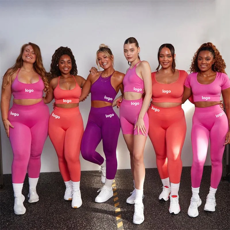 Custom Seamless Athletic Fitness Workout Wear Sports Activewear Women Yoga Pant And Bra 6 Piece Yoga Outfit Set Gym Fitness Sets
Custom Seamless Athletic Fitness Workout Wear Sports Activewear Women Yoga Pant And Bra 6 Piece Yoga Outfit Set Gym Fitness Sets
