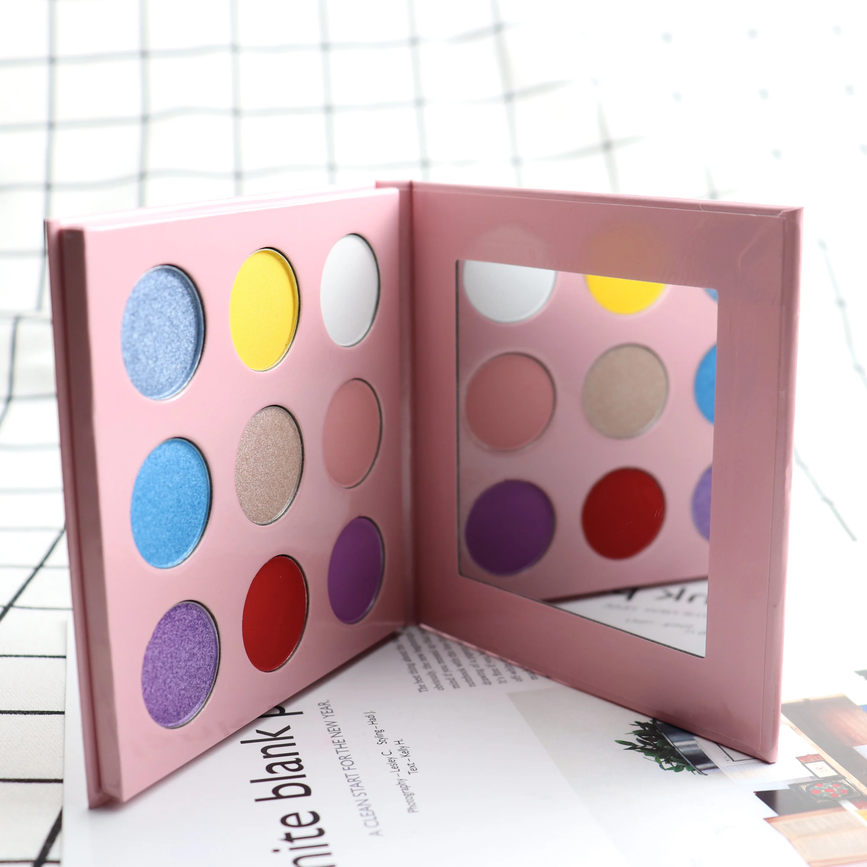 

HOT 9 colors Makeup suppliers china sombras eyeshadow palette private label custom eyeshadow cosmetics