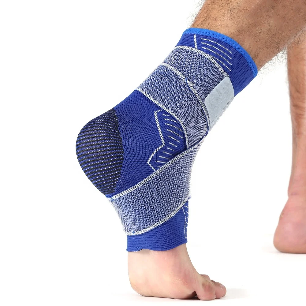 Blue New Knitting Compression Ankle Support Brace Sleeve Foot Protection with Anti-Slip Strap for Sports Fitness Men and Women
Blue New Knitting Compression Ankle Support Brace Sleeve Foot Protection with Anti-Slip Strap for Sports Fitness Men and Women