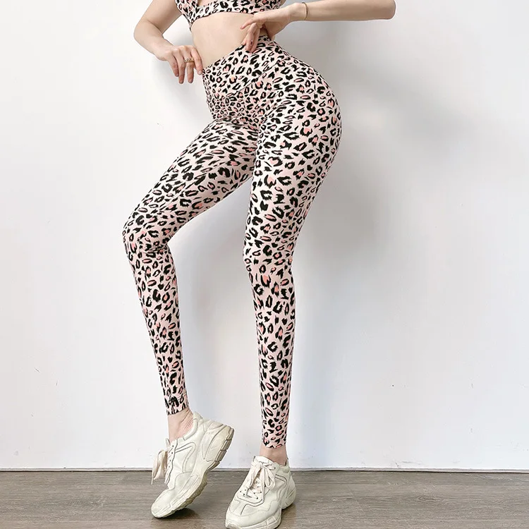 PT112 Gym Quick Dry Fitness Leggings Women Leopard Sport Pants Stretchy Yoga Pants High Waist Lift Hip Running Trousers, Customized colors
PT112 Gym Quick Dry Fitness Leggings Women Leopard Sport Pants Stretchy Yoga Pants High Waist Lift Hip Running Trousers, Customized colors