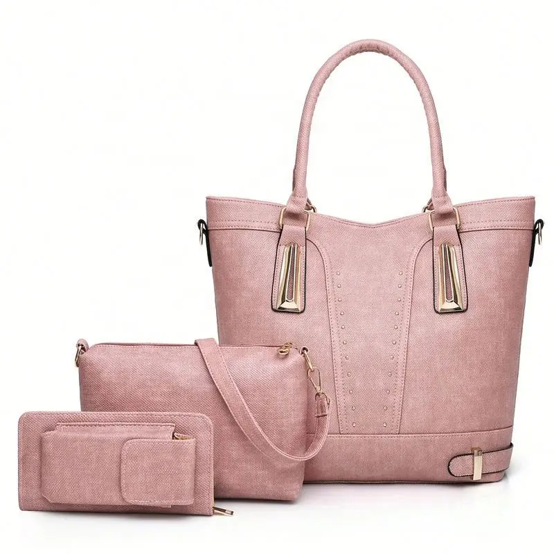 2021 High Quality Shoulder Bags Straps 3pcs Ladies Pu Leather Bags Set Women Handbags Sets
2021 High Quality Shoulder Bags Straps 3pcs Ladies Pu Leather Bags Set Women Handbags Sets