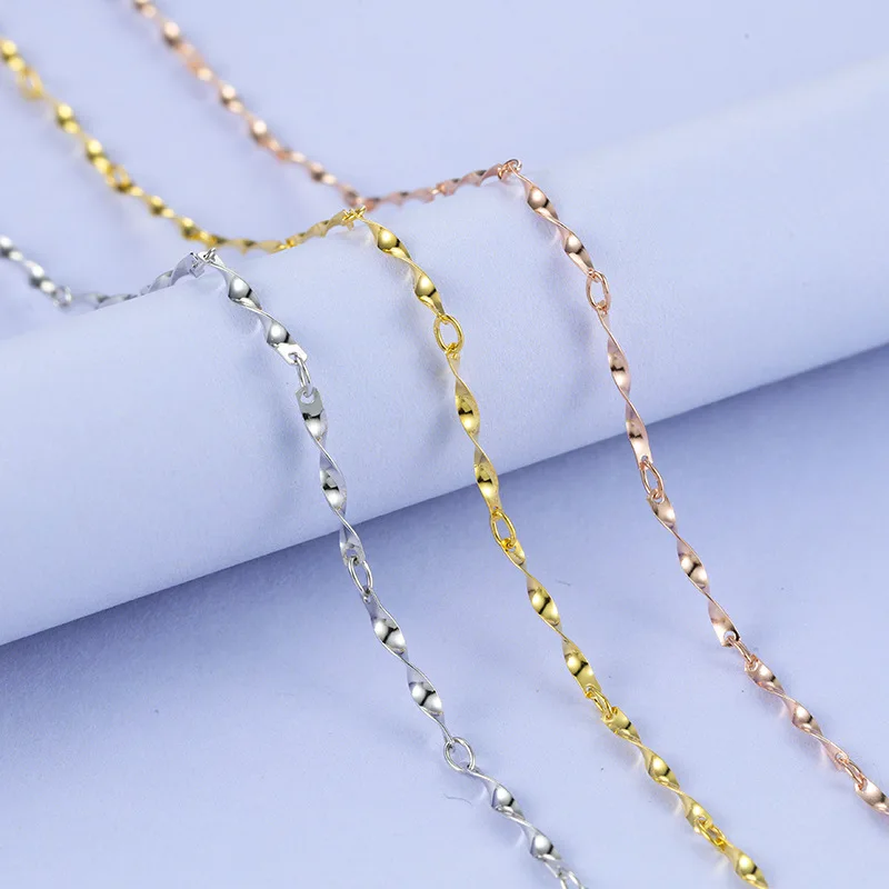 Wholesale 19 21 24Inch Women Long Sterling Silver Chain Custom 925 Sterling Silver Chain Necklace Chain, Silver, gold, rose gold
Wholesale 19 21 24Inch Women Long Sterling Silver Chain Custom 925 Sterling Silver Chain Necklace Chain, Silver, gold, rose gold