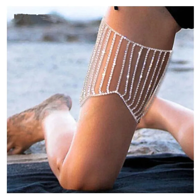 New Model Leg Chain Jewelry Alloy Cute Charming Club Jewelry Body Accessories Jewelry, Gold and silivery
New Model Leg Chain Jewelry Alloy Cute Charming Club Jewelry Body Accessories Jewelry, Gold and silivery