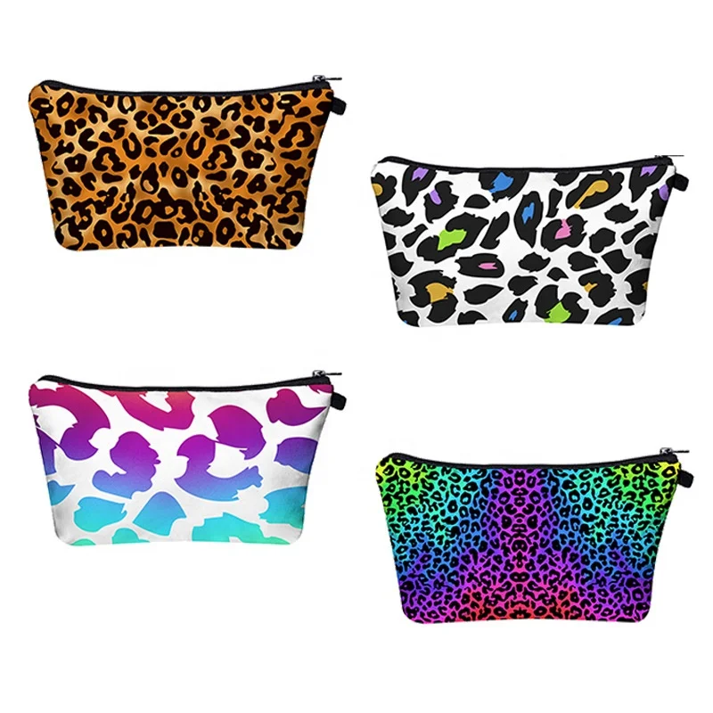 Ready Travel Fabrics Soft Polyester Peach Skin Travel Women Portable Leopard Makeup Cosmetic Bag, Colorful
Ready Travel Fabrics Soft Polyester Peach Skin Travel Women Portable Leopard Makeup Cosmetic Bag, Colorful