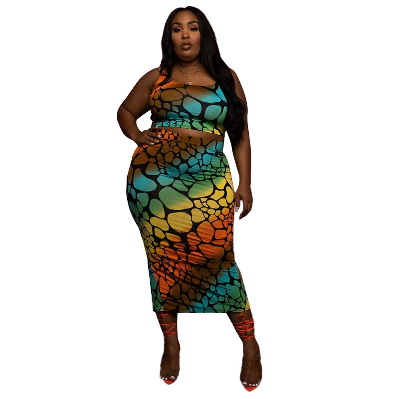 Tight split printing fashion leisure suit big yards two-piece women's wear, Pink, apricot, blue, yellow, rose red
Tight split printing fashion leisure suit big yards two-piece women's wear, Pink, apricot, blue, yellow, rose red