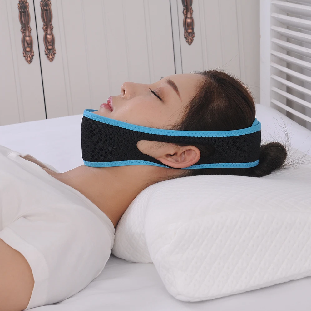 Adjustable Anti Snoring Chin Strap for cpap Anti Snoring Devices Chin Strap for Men Women, Blue+black
Adjustable Anti Snoring Chin Strap for cpap Anti Snoring Devices Chin Strap for Men Women, Blue+black