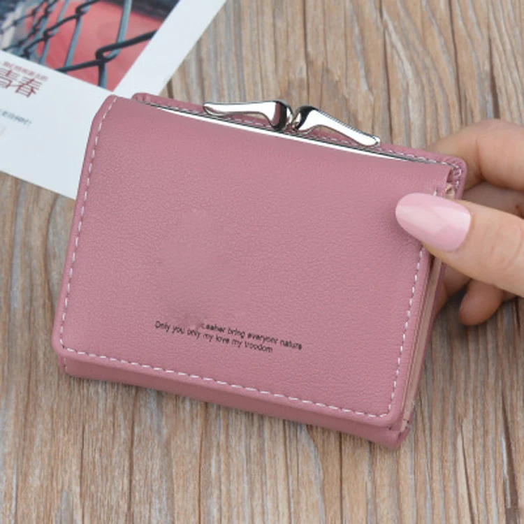 Cartoon wallets leather woman mini Purse Pocket wallet short women Cute wallet Card Holder
Cartoon wallets leather woman mini Purse Pocket wallet short women Cute wallet Card Holder