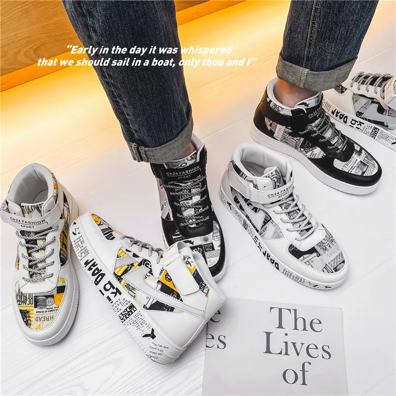 2021 Hot Selling Wholesale Casual words Design Printing Custom Shoes Men Sneakers Uomo Lace Up casual Shoes, White/yellow/black
2021 Hot Selling Wholesale Casual words Design Printing Custom Shoes Men Sneakers Uomo Lace Up casual Shoes, White/yellow/black