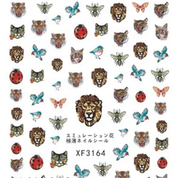 New flower and fruit sticker Nail Art Decals cartoon animal nail stickers for Nail Decoration
New flower and fruit sticker Nail Art Decals cartoon animal nail stickers for Nail Decoration