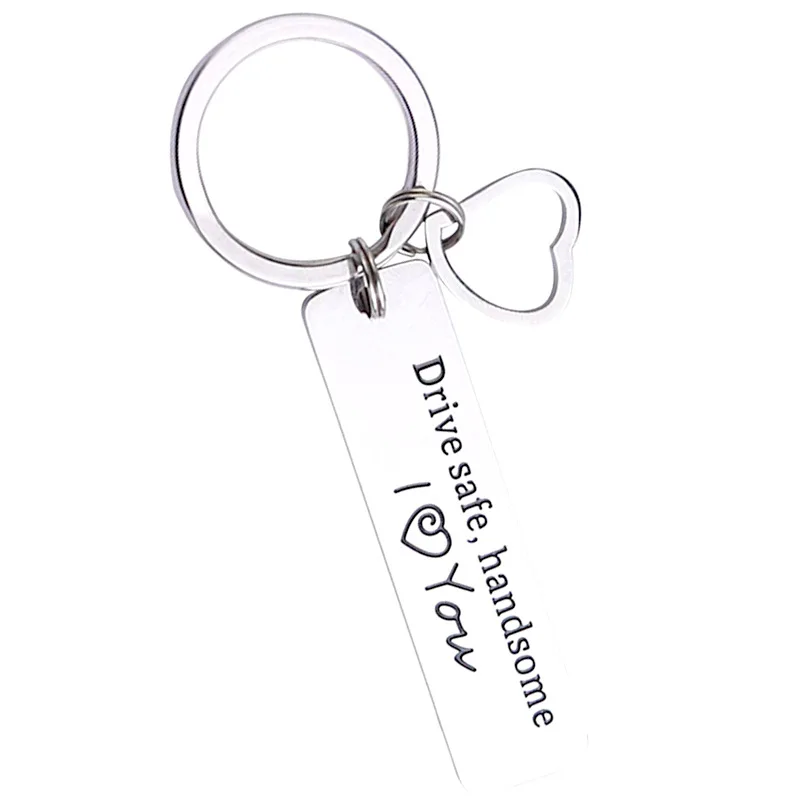 Drive Safe Handsome Stainless Steel Keychain For Valentine's Day, As the picture show
Drive Safe Handsome Stainless Steel Keychain For Valentine's Day, As the picture show
