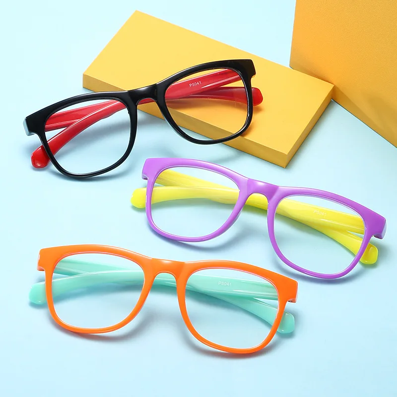 High Quality Computer Gaming Glasses Silica Gel Soft Kid Eyeglasses Multicolored Children Optical Frame Anti Blue Light
High Quality Computer Gaming Glasses Silica Gel Soft Kid Eyeglasses Multicolored Children Optical Frame Anti Blue Light