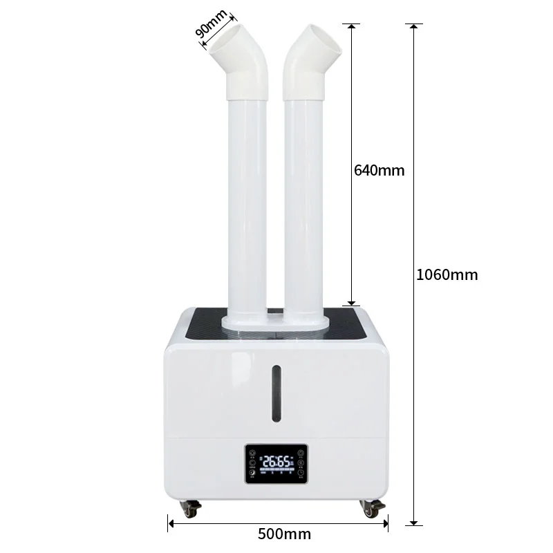 6kg/h Industrial Humidifier Disinfection Ultrasonic Spray Mushroom Commercial Fogger Machine Humidifier
6kg/h Industrial Humidifier Disinfection Ultrasonic Spray Mushroom Commercial Fogger Machine Humidifier