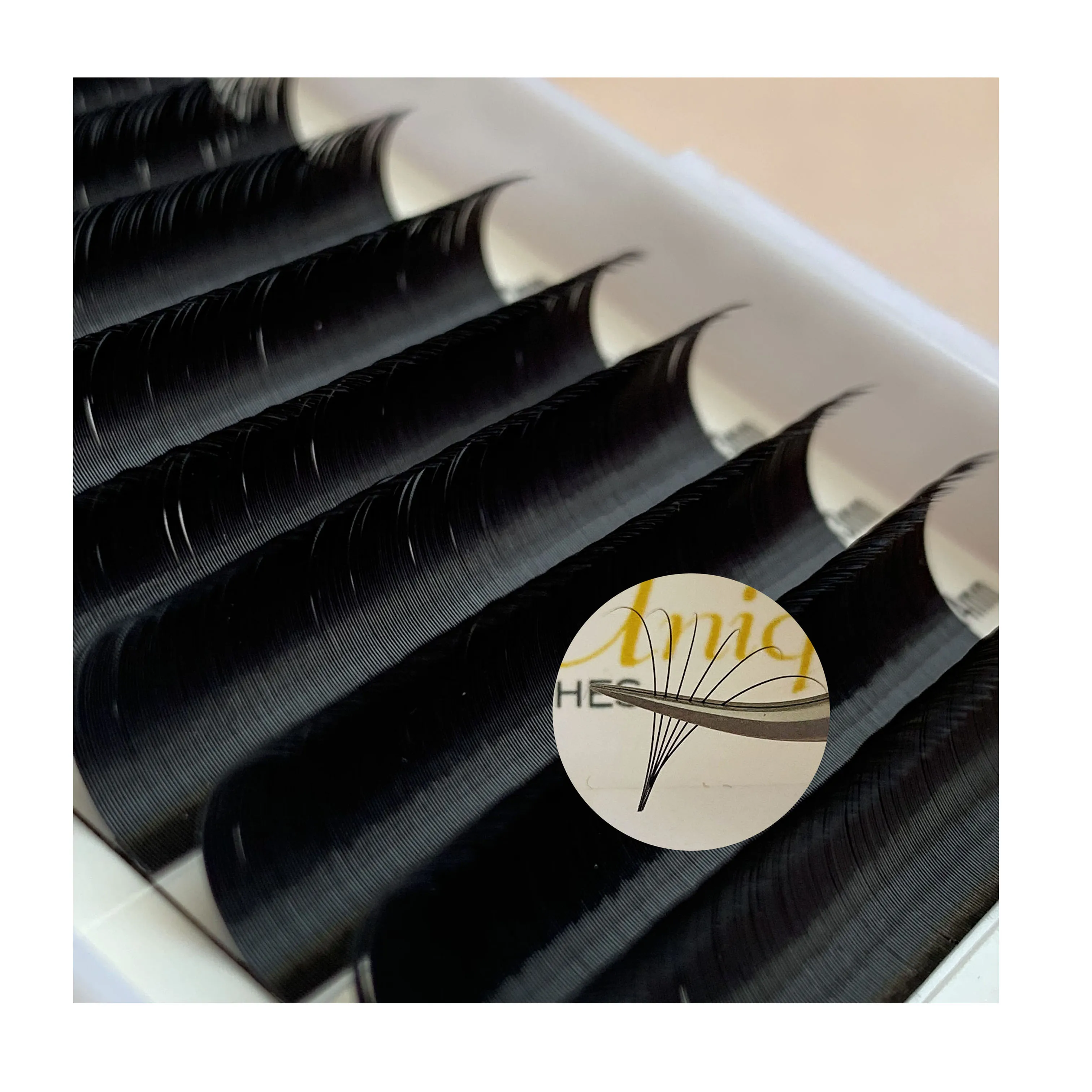 Private label professional 0.03 0.05 0.07 silk lashes tray russian volume individual eyelash extension, Natural black
Private label professional 0.03 0.05 0.07 silk lashes tray russian volume individual eyelash extension, Natural black