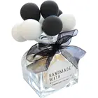 Yijujing Custom fragrance car accessories perfume gel glass bottle aroma auto perfume car air freshener