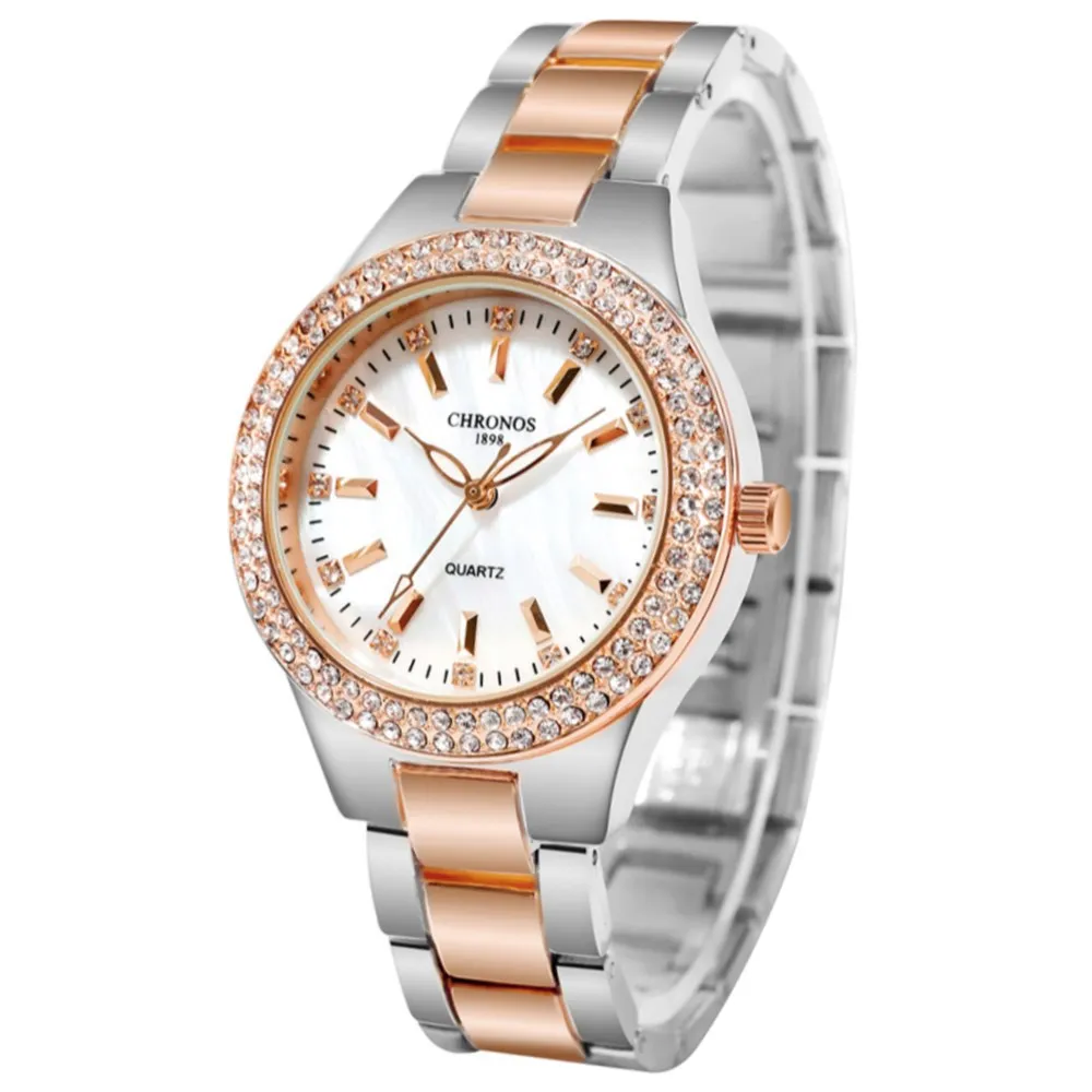 Luxury Crystal Women Dress Watch Fashion Rose Gold Quartz Watches Female Stainless Steel Ladies Wristwatches
Luxury Crystal Women Dress Watch Fashion Rose Gold Quartz Watches Female Stainless Steel Ladies Wristwatches