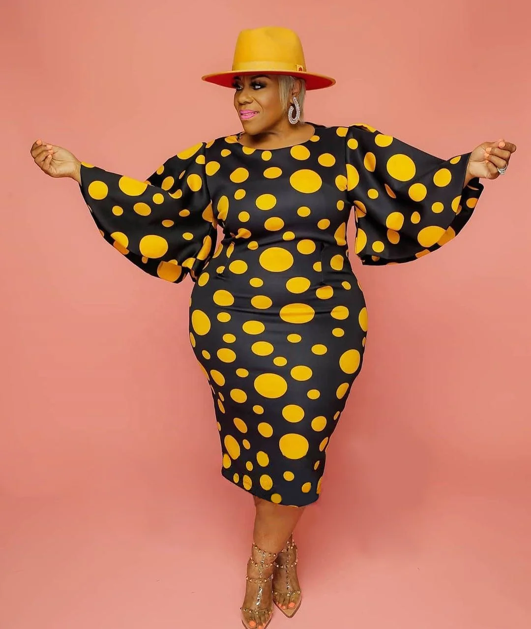 New Spring Summer Plus Size Sexy XL 5XL Women Clothing O Neck Dot Cherrykeke Dress Package Hip Skirt Summer Plus Size Dress
New Spring Summer Plus Size Sexy XL 5XL Women Clothing O Neck Dot Cherrykeke Dress Package Hip Skirt Summer Plus Size Dress