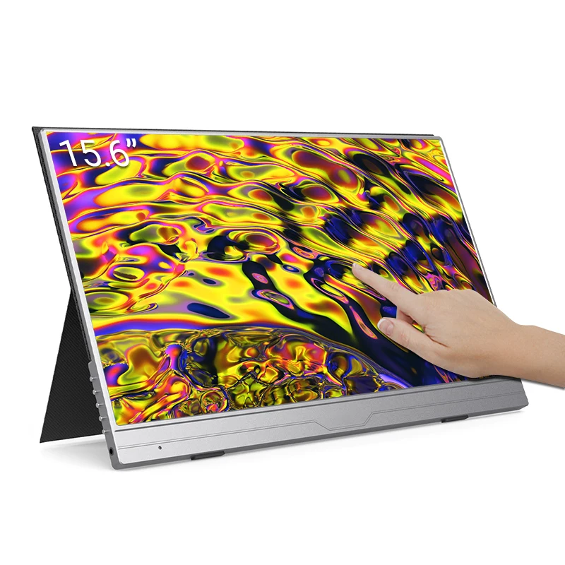 Portable monitor 15.6 inch touch screen usb type c HDMI-compatible computer with TV BOX Smart phone Laptop Computer
Portable monitor 15.6 inch touch screen usb type c HDMI-compatible computer with TV BOX Smart phone Laptop Computer
