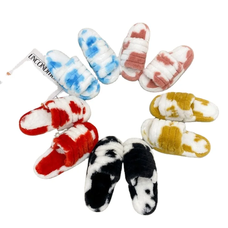 Women's Printed Winter Slipper Women Slides Furry Bedroom Fashion Graffiti Fur Slippers, 5 colors
Women's Printed Winter Slipper Women Slides Furry Bedroom Fashion Graffiti Fur Slippers, 5 colors