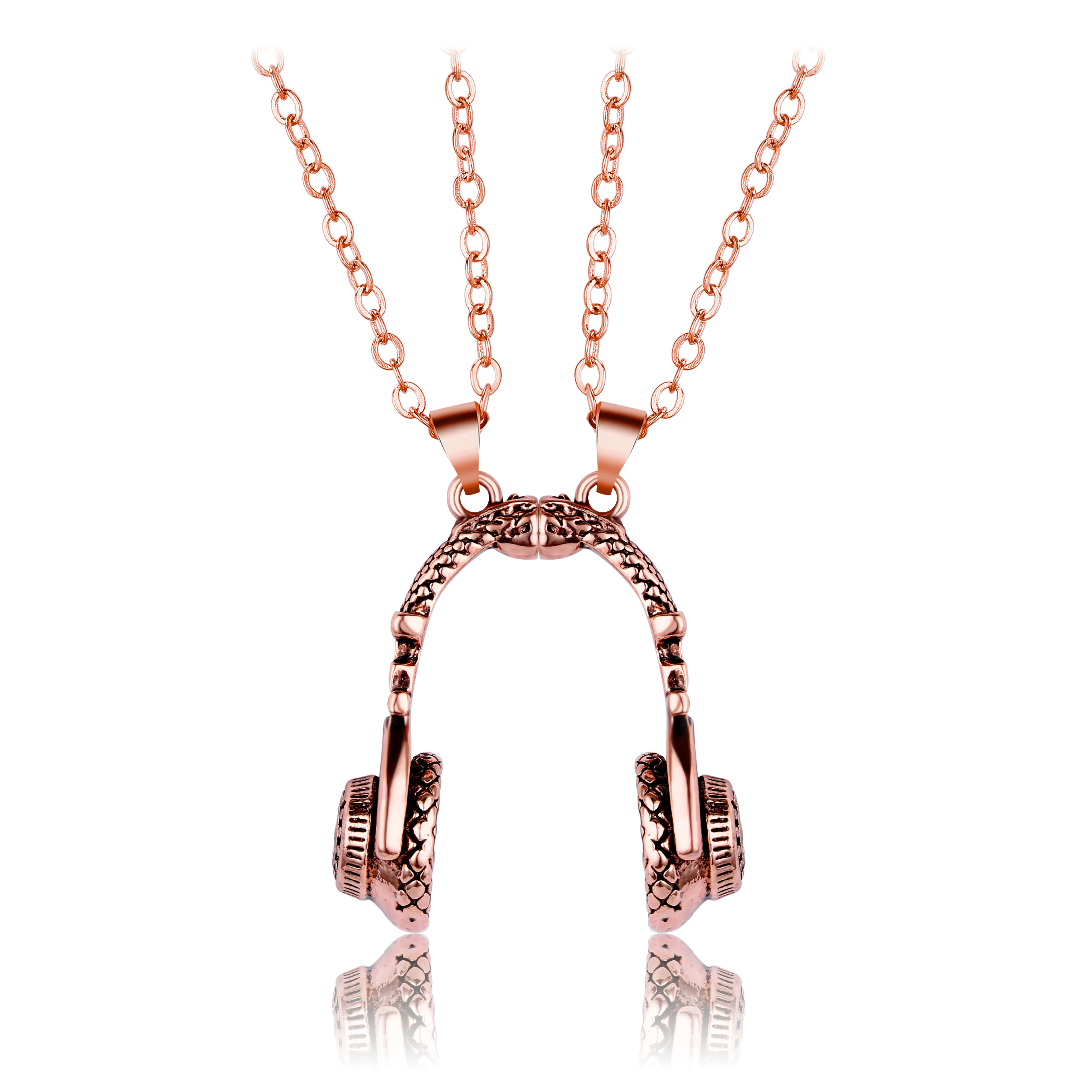 Kolye Valentine's Day Confession headphone shape necklace to lover 2pcs magnetic Pendant couple Necklace chain gift necklace
Kolye Valentine's Day Confession headphone shape necklace to lover 2pcs magnetic Pendant couple Necklace chain gift necklace