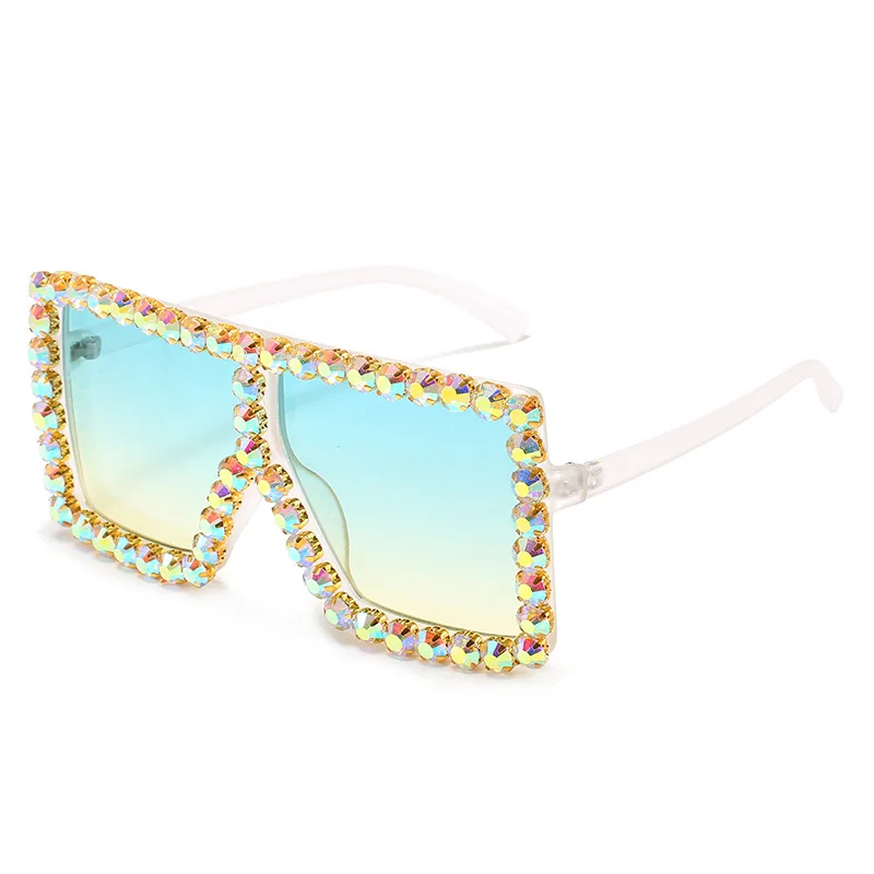Fashion Women Square Luxury Crystal Acrylic Rhinestone Oversize Diamond Womens Sunglasses
Fashion Women Square Luxury Crystal Acrylic Rhinestone Oversize Diamond Womens Sunglasses