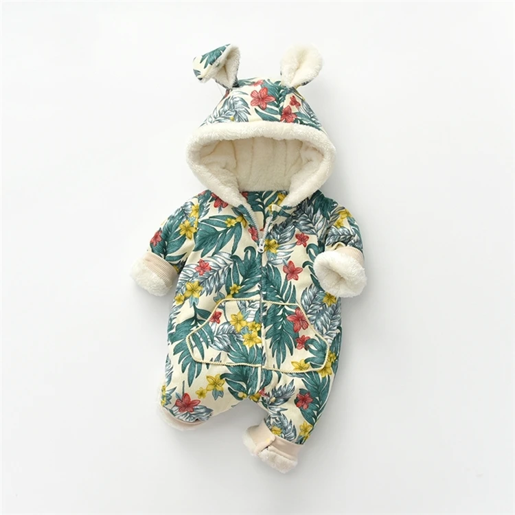 Hot baby Hooded Snowsuit Fashion winter romper unisex Corduroy Thicken rompers baby boy and girls wholesale, Green
Hot baby Hooded Snowsuit Fashion winter romper unisex Corduroy Thicken rompers baby boy and girls wholesale, Green