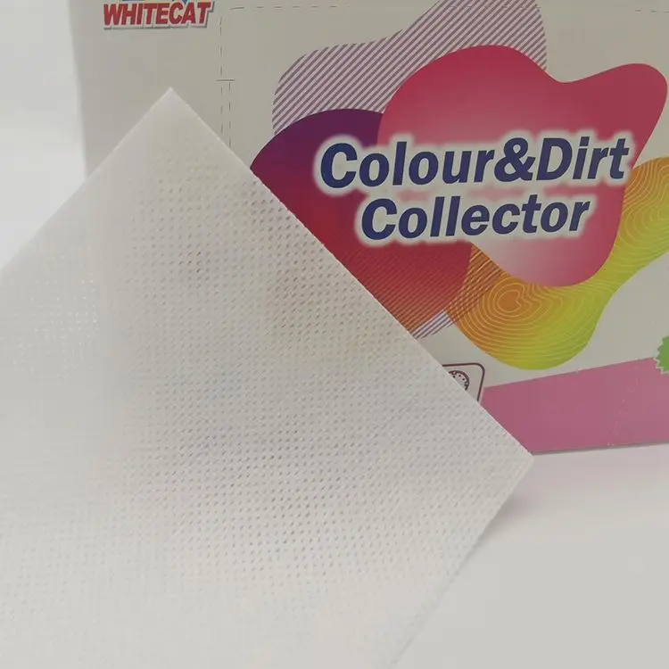 Hot sale color grabber fabric sheet color laundry dye-trapping sheet for mixed washing, White
Hot sale color grabber fabric sheet color laundry dye-trapping sheet for mixed washing, White