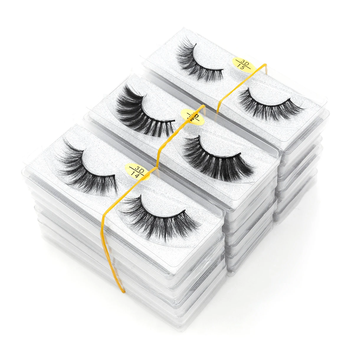 False Eyelashes Cross Messy Nude Makeup Natural 5 Pairs Of Eyelashes Transparent Stem 
False Eyelashes Cross Messy Nude Makeup Natural 5 Pairs Of Eyelashes Transparent Stem