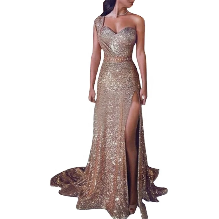 Robes Femmes Long Silver Sequin Dress Night Gown Evening Prom Dress Party Dress for Girls, Photo color
Robes Femmes Long Silver Sequin Dress Night Gown Evening Prom Dress Party Dress for Girls, Photo color