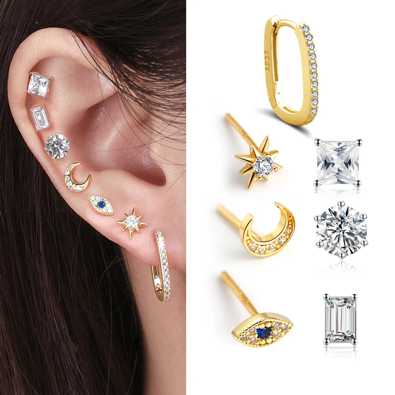 RINNTIN HAPE1 Fashion party jewelry 925 sterling silver color cubic zirconia earrings for women 1pcs
RINNTIN HAPE1 Fashion party jewelry 925 sterling silver color cubic zirconia earrings for women 1pcs
