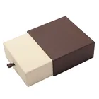 Logo Customization Brown Kraft Paper Eco Friendly Custom Brown Kraft Paper Grey Board Rigid Drawer Paper Box