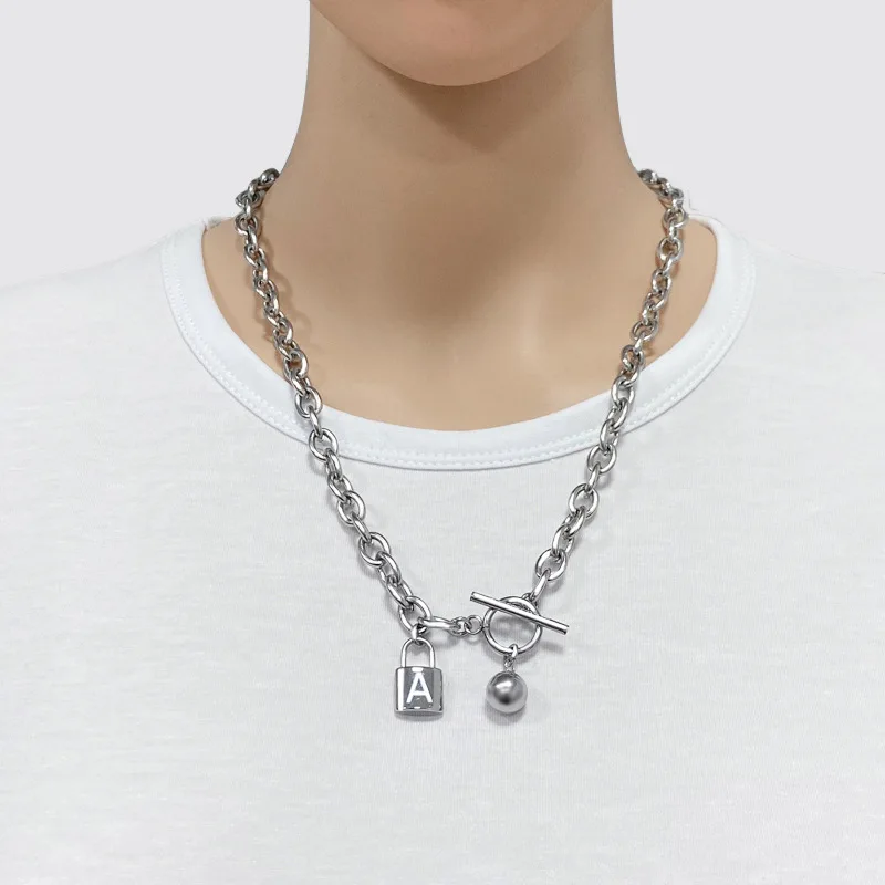 Inspire Jewelry Personalised Lock Pendant Necklace High Polished Stainless Steel Necklace
Inspire Jewelry Personalised Lock Pendant Necklace High Polished Stainless Steel Necklace
