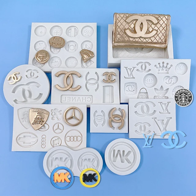 100%Food grade Luxury Goods Logo Silicon Resin Cake Molds Brand Logo Epoxy Silicone Resin Diy Molds
100%Food grade Luxury Goods Logo Silicon Resin Cake Molds Brand Logo Epoxy Silicone Resin Diy Molds