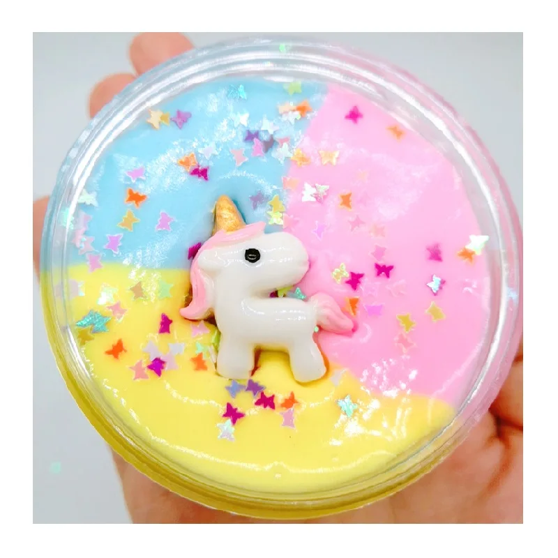 Amazon Hot Sale Colorful Unicorn Slime Toys Supplies Crystal Fluffy Charms Putty Resin DIY Slime
Amazon Hot Sale Colorful Unicorn Slime Toys Supplies Crystal Fluffy Charms Putty Resin DIY Slime