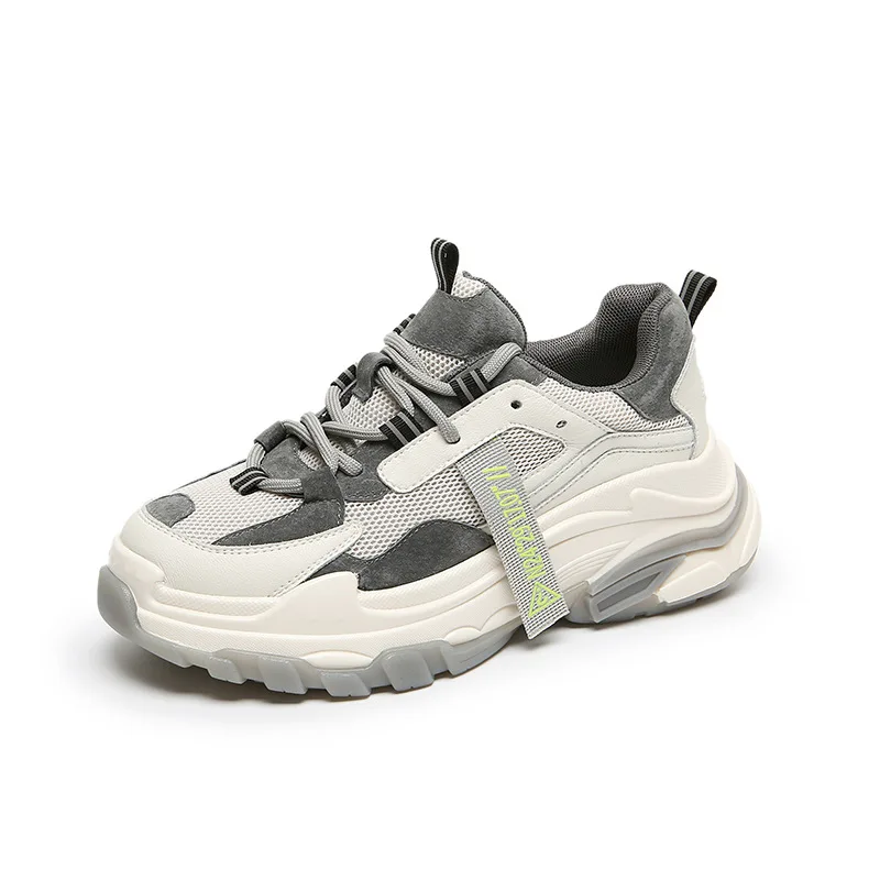 2020 Autumn Women's Shoes New Fashion Leather Sneakers Retro Fashion Dad Shoes Casual Shoes sport sneaker shoesEU35-40, White
2020 Autumn Women's Shoes New Fashion Leather Sneakers Retro Fashion Dad Shoes Casual Shoes sport sneaker shoesEU35-40, White