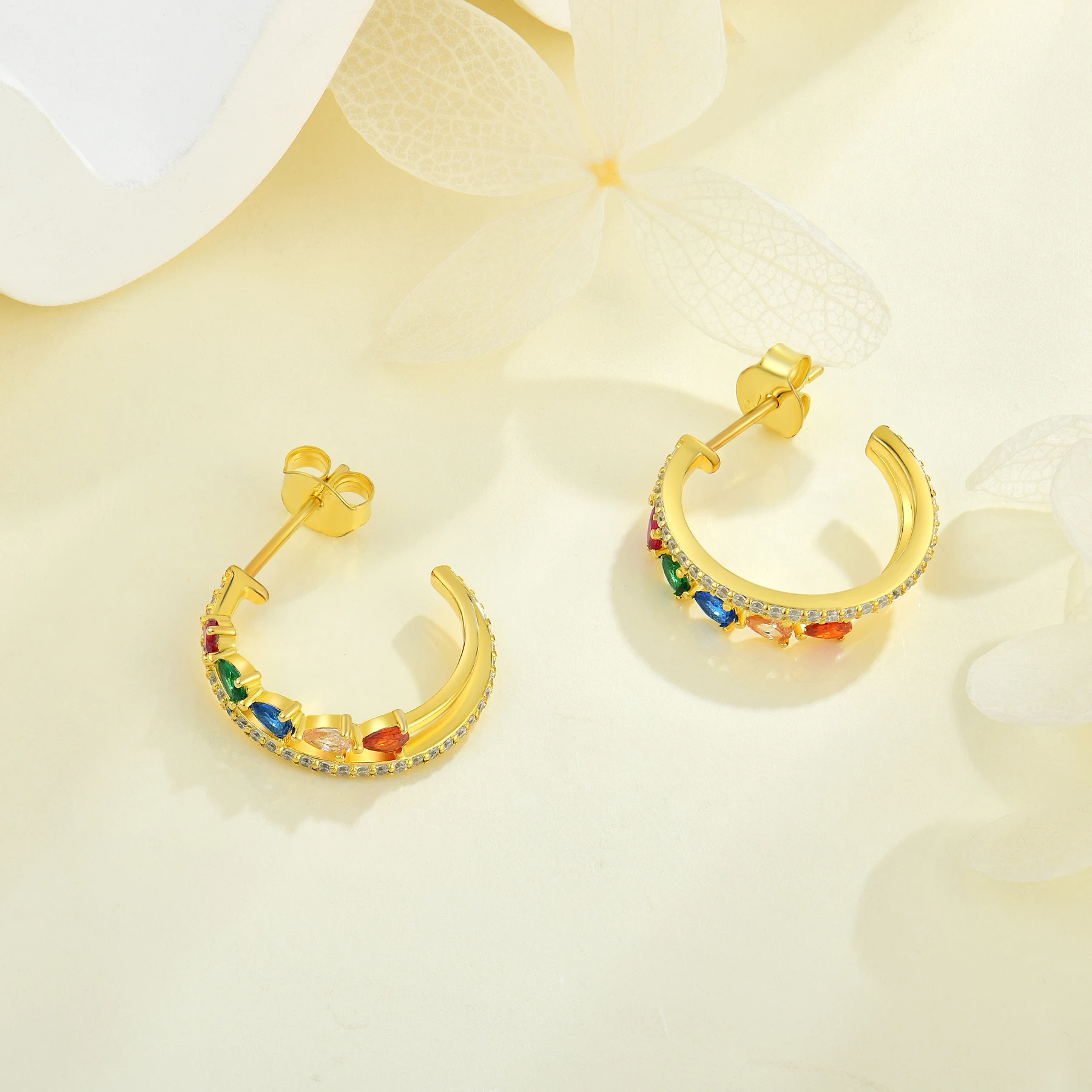 Fashion 925 sterling silver earring custom color stone pear cut champagne zircon women Pear shaped earring
Fashion 925 sterling silver earring custom color stone pear cut champagne zircon women Pear shaped earring