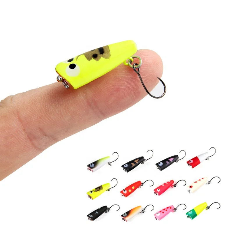 2020 LETOYO LHB007 Topwater Popper Fishing Lure 27mm 1.5g Artificial Hard Baits Swimbait Balancer, 5 colors
2020 LETOYO LHB007 Topwater Popper Fishing Lure 27mm 1.5g Artificial Hard Baits Swimbait Balancer, 5 colors