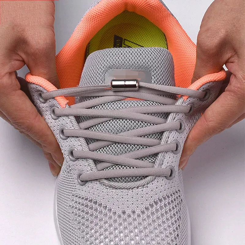 Elastic No Tie Shoelaces Semicircle Shoe Laces For Kids and Adult Sneakers D0323, 21 colors
Elastic No Tie Shoelaces Semicircle Shoe Laces For Kids and Adult Sneakers D0323, 21 colors
