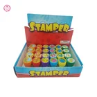 2019 toy stamper set plastic custom dino stamp for kid