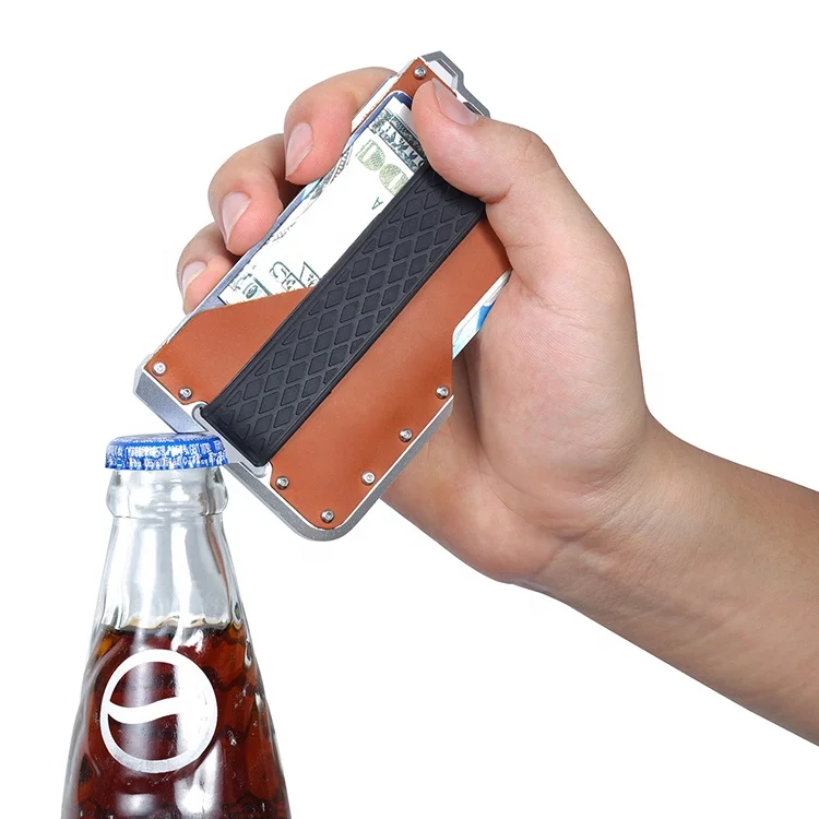 wholesale price metal card holder with elastic band rfid credit card holder, Black, coffee, brown
wholesale price metal card holder with elastic band rfid credit card holder, Black, coffee, brown