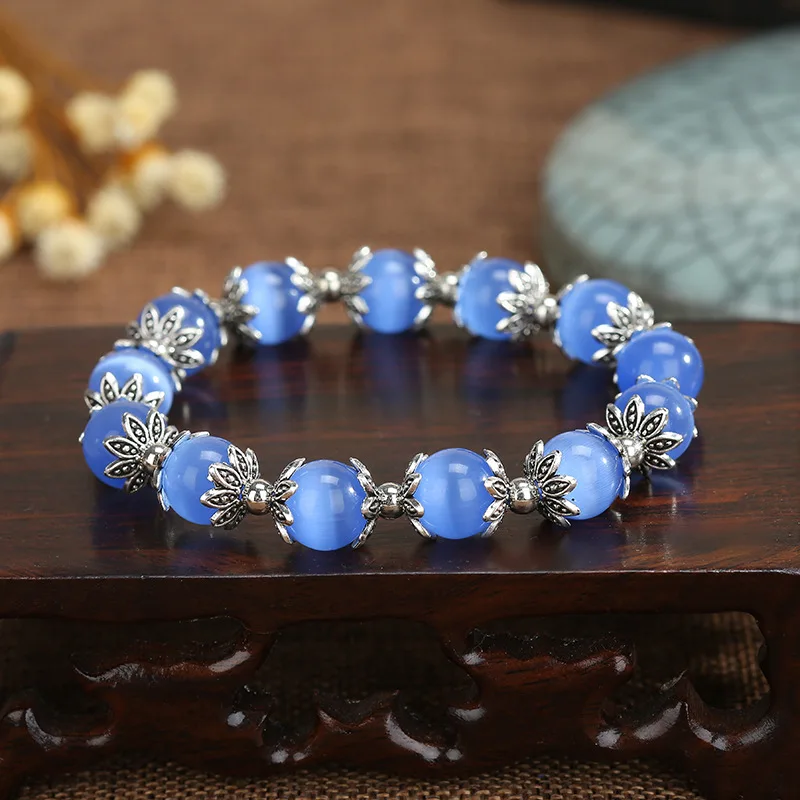 2021 Weihao Hot Sale Retro Fashion Natural Crystal Bracelet Opal Beaded Bracelet, As picture show
2021 Weihao Hot Sale Retro Fashion Natural Crystal Bracelet Opal Beaded Bracelet, As picture show