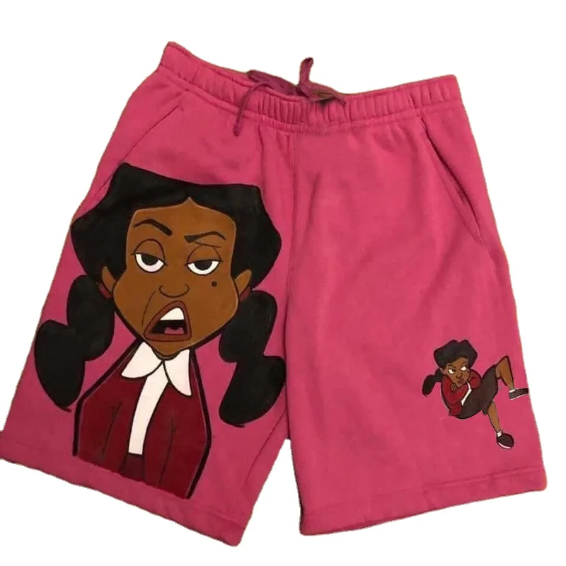 2021 New Men's Summer Fitness Athletic Shorts Cartoon Hip hip hop Street High Quality Men's Casual Pjama Pants Athletic Pants, Custom color
2021 New Men's Summer Fitness Athletic Shorts Cartoon Hip hip hop Street High Quality Men's Casual Pjama Pants Athletic Pants, Custom color