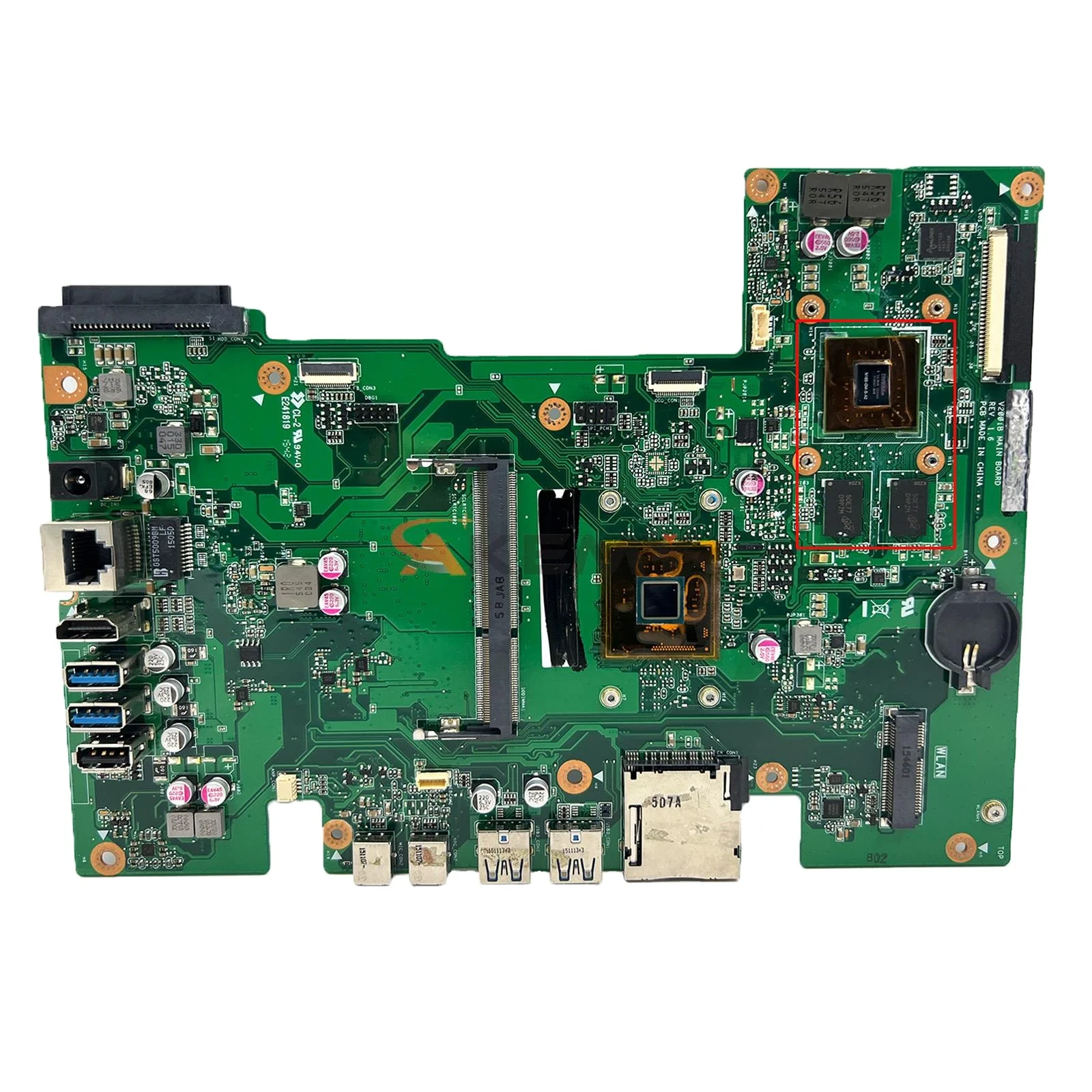 V200IB MAIN_BD_N3700 cpu motherboard For ASUS V220I V220IB All-in-one Desktop motherboard V220IB mainboard
V200IB MAIN_BD_N3700 cpu motherboard For ASUS V220I V220IB All-in-one Desktop motherboard V220IB mainboard