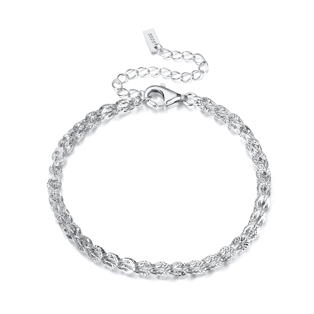 RINNTIN SB112 New Design 925 Sterling Silver 3.5mm Phoenix tail chain Bracelet
RINNTIN SB112 New Design 925 Sterling Silver 3.5mm Phoenix tail chain Bracelet